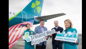 Ireland West Airport Knock welcomes new daily London Heathrow service with Aer Lingus