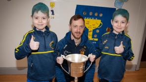 IN PICTURES: All-Ireland Champions Steelstown Brian Ogs visit Steelstown Primary School
