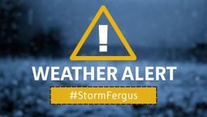 Further Orange and Yellow Weather Warnings for Storm Fergus this afternoon