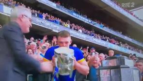 WATCH: Moment Tipperary captain Ronan Maher lifts Liam MacCarthy cup after All-Ireland final
