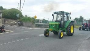 Watch: Fantastic display of vintage cars and tractors in Donegal Town