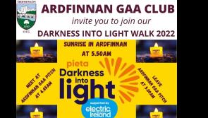 Ardfinnan GAA club to host Darkness Into Light walk