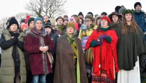 PICTURES: Winter Solstice at Knockroe Passage Tomb in Kilkenny (2022)