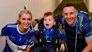 Special Laois fan Dan was in Croke Park to celebrate star mam Aisling's All-Ireland Final win