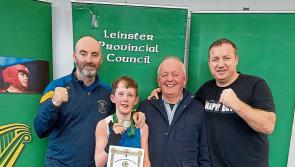 Longford’s Declan McGerr in Leinster Youths boxing success