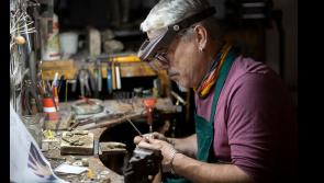 Rory finds pure joy at work in Clonmel in the craft of silver and gold