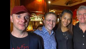 Two Grammy winners tune up in Nenagh for launch of local musician Brian's new album