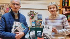 Toomevara author honoured with Nenagh Bookshop window display to mark his birthday