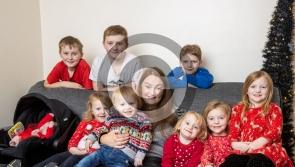 Christmas at home with the family – with 14 children
