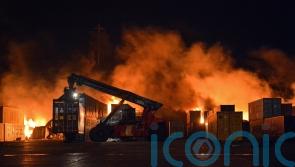 Fire contained after reported Israeli attack on Syrian port