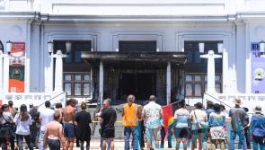 Fire damages Australia’s former parliament building