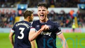 Declan Rice one of Europe’s best midfielders, insists David Moyes