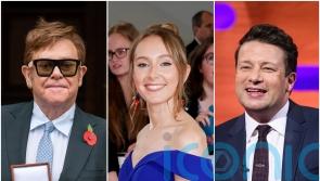 Celebrities post messages of hope for the new year to mark the end of 2021