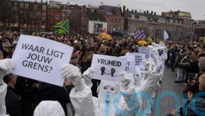 Thousands protest in Amsterdam against lockdown measures despite ban