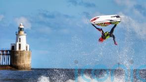 In Pictures: Giant ships and crashing waves as we headed to the beach in 2021