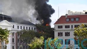 South Africa Parliament chamber ‘completely gutted’ by fire