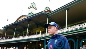 England fail to snare a wicket in rain-affected opening session in Sydney