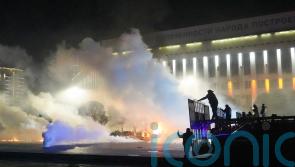 Kazakh president’s home ablaze as protests escalate