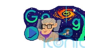 Google creates special Doodle to honour Professor Stephen Hawking