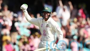 England openers battle after Usman Khawaja’s second century sets chase of 388