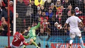 Lewis Grabban’s late strike sees Nottingham Forest dump Arsenal out of FA Cup