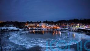 Swirling ice disc causes a stir