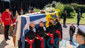 How did Covid restrictions affect the Duke of Edinburgh’s funeral?