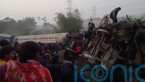 Nine dead after train derails in West Bengal state