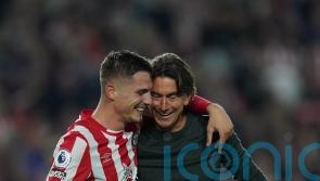 Thomas Frank: Sergi Canos will play at Anfield ‘unless someone cuts his leg off’