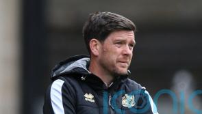 Darrell Clarke unhappy with Lucas Covolan after red card against Swindon
