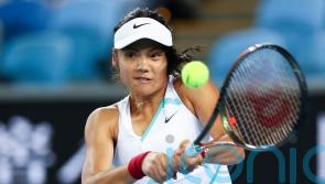 Emma Raducanu inspired by Andy Murray’s fighting spirit at Australian Open