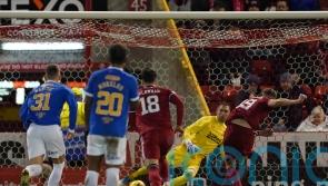 Aberdeen’s Lewis Ferguson relieved to score penalty after wind rolled ball