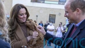 Kate jokes her dog will be ‘upset’ after she enjoys cuddle with therapy pup