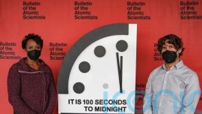 Doomsday Clock remains at 100 seconds to midnight for third year in a row