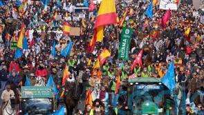 Farmers join opposition parties to protest about Spain’s rural policies