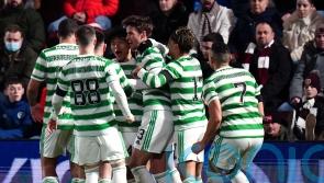 Celtic survive second-half scare to win at Hearts and keep pressure on Rangers