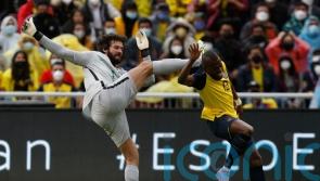 Alisson Becker gets double red card reprieve during Brazil World Cup qualifier