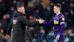 Tom Lawrence won’t be leaving – Rooney told star man will stay at troubled Derby