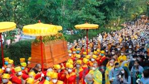 Thousands gather for funeral of influential monk Thich Nhat Hanh in Vietnam