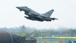 RAF scrambles Typhoon jets to respond to approaching Russian bombers