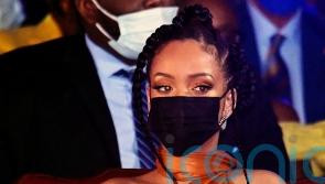 Rihanna shares photos of baby bump as she introduces her new ‘gang’