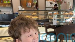 Four-year-old Teddy celebrates success of brain tumour therapy