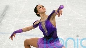 Teenage Russian figure skater makes striking Olympic debut