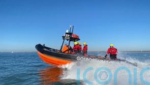 Man rescued from water after dog barks alerted owner to danger