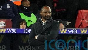 Patrick Vieira pleased with progress but wants Palace to be ‘more ruthless’