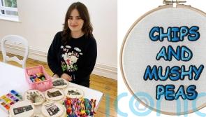 Artist celebrates Yorkshire identity with stitch tribute to favourite ‘chippy’