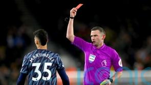 I want explanations – Mikel Arteta fumes at Gabriel Martinelli red card