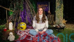 Kate encourages children to face their fears during CBeebies bedtime story