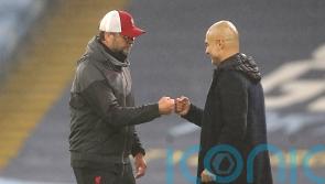 Pep Guardiola dismisses Jurgen Klopp suggestion Liverpool are out of title race