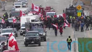 Police arrest remaining protesters at US-Canada bridge